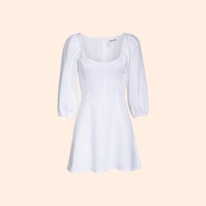 Reformation Maxine Dress (White)